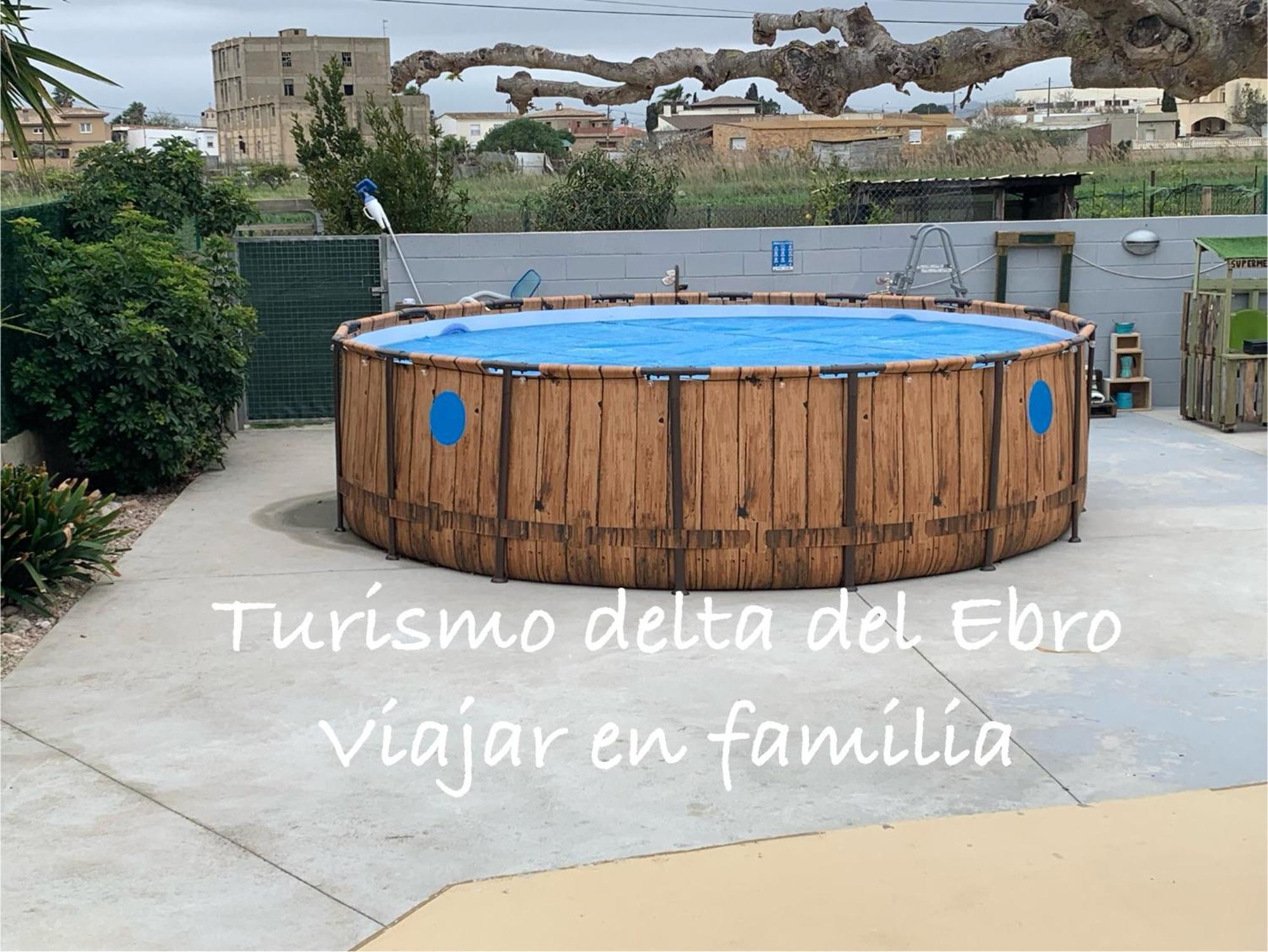 Casa Enric , Con Zona Infantil, Piscina Y Parking Privado Guest House Deltebre Luaran gambar